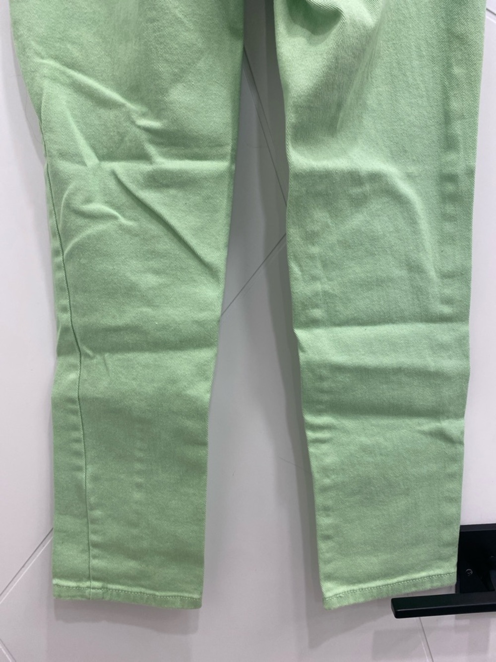 Lime Green Slim Fit Pants Size 8 | Bright Spring Summer | Dopamine Dressing - Picture 9 of 11